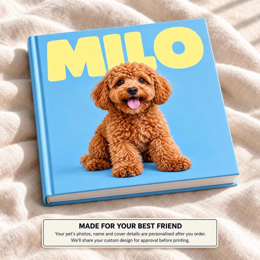 Milo pet photo book